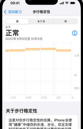 洪洞iPhone手机维修如何在iPhone开启'步行稳定性通知'