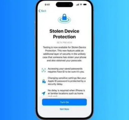 洪洞苹果授权维修店分享被盗设备保护功能开启方法 